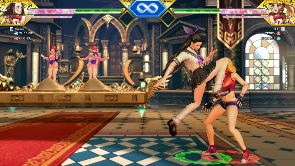 ルオン後ろ投げ(1)