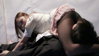 黒ストのギャル系痴女が顔面騎乗＆おっぱい顔面圧迫で男を圧倒