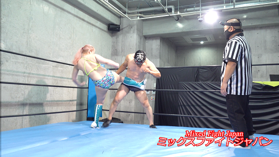 白雪ひめ ミックスプロレスマッチ(サンプル2)