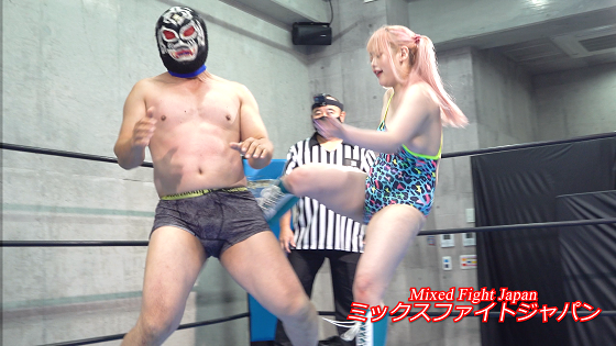 白雪ひめ ミックスプロレスマッチ(サンプル4)